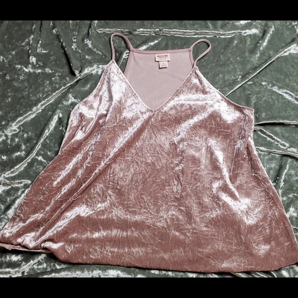 Mossimo Pink Velvet Tank